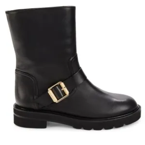 Stuart Weitzman Ryder Leather Ankle Boots