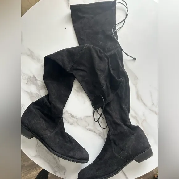 Stuart Weitzman suede over the knee boots size 8.5