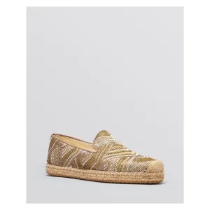 STUART WEITZMAN Womens Beige Pipecatalan Almond Platform Slip On Shoes 7 M