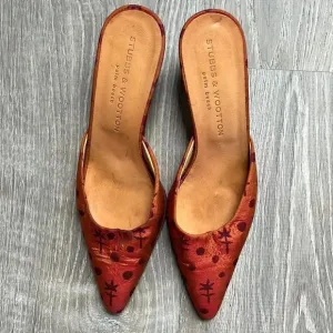 Stubbs &amp; Wootton Heels Slip-on Mule shoes