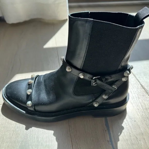 Studded Balenciaga Boot