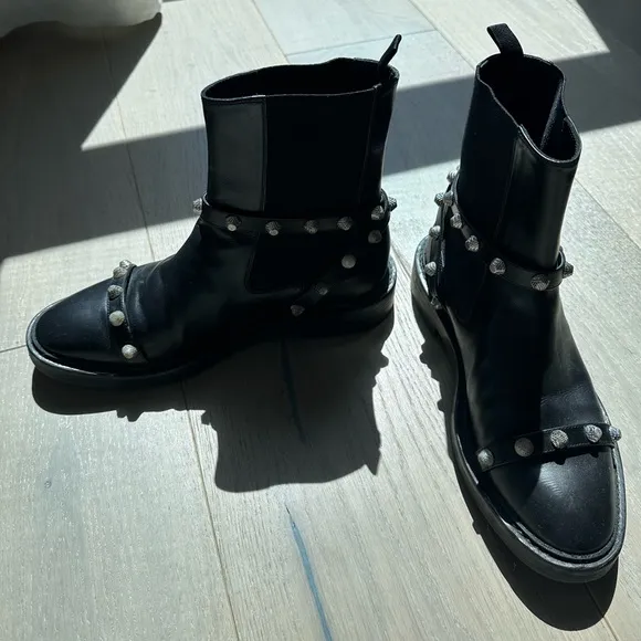 Studded Balenciaga Boot