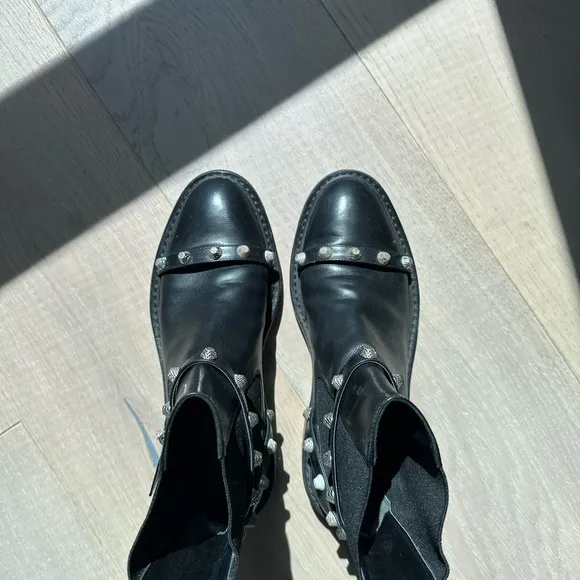 Studded Balenciaga Boot