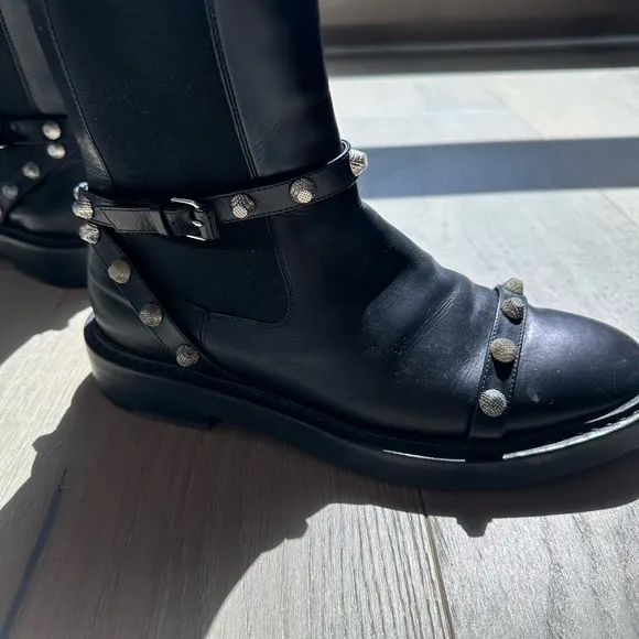 Studded Balenciaga Boot