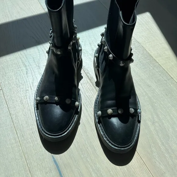 Studded Balenciaga Boot
