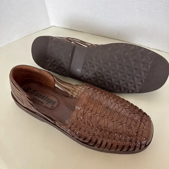 Sunsteps Brown Leather Men's Shoes