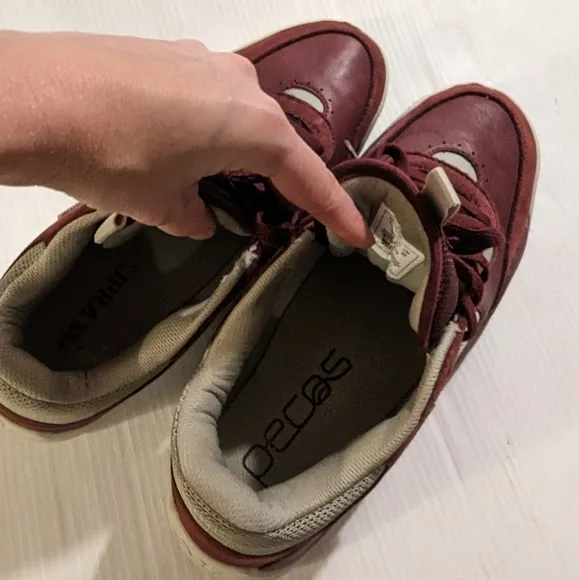 SUPRA Pecos Men's Skate Shoes Sneakers Wine /Stone