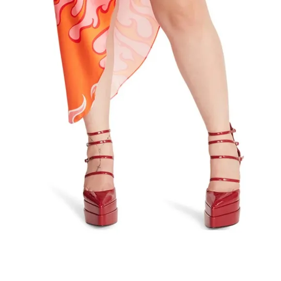 SYTEVE MADDEN PLATFORM SHOES