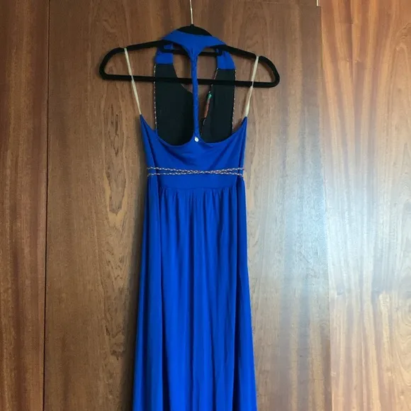 T-Bags Maxi Dress Beaded/Woven Chest