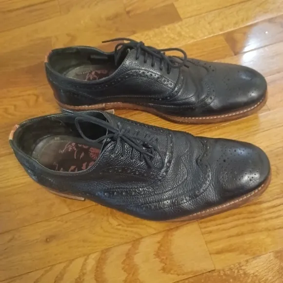 Ted Baker Men's Wingtip Oxford Shoes Sz 10