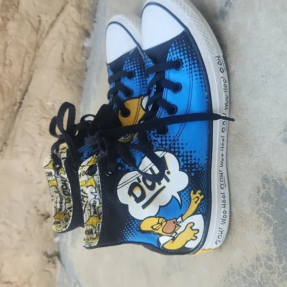 The Simpsons x Chuck Taylor All Star High 'Homer D'oh!' Men 6 Women 8 High Tops