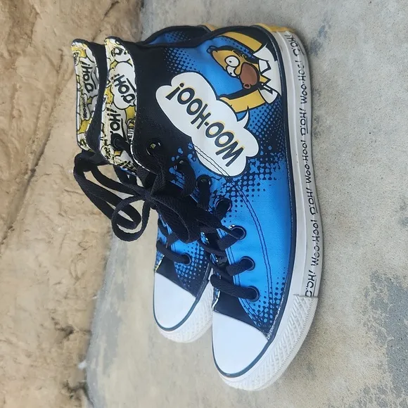 The Simpsons x Chuck Taylor All Star High 'Homer D'oh!' Men 6 Women 8 High Tops