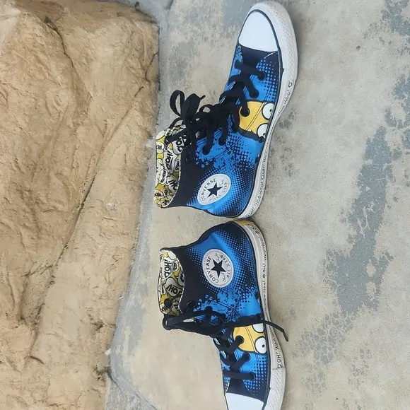The Simpsons x Chuck Taylor All Star High 'Homer D'oh!' Men 6 Women 8 High Tops