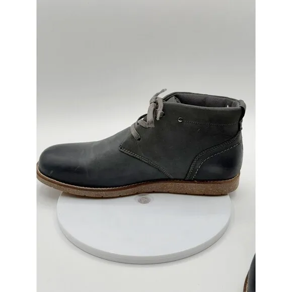 THOMAS &amp;amp; VINE Deacon Chukka Boot Lace Up‎ Mens Size 8 Slate ~ New In Box