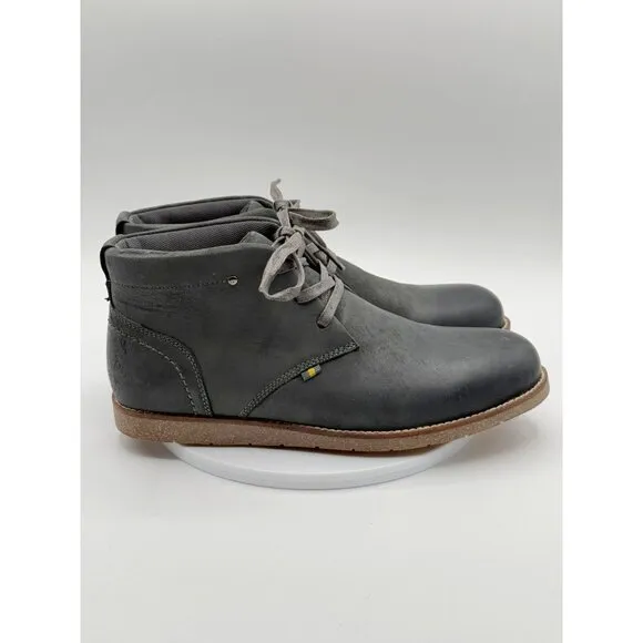 THOMAS &amp;amp; VINE Deacon Chukka Boot Lace Up‎ Mens Size 8 Slate ~ New In Box