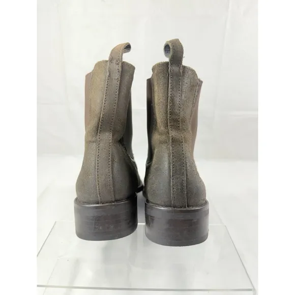 THURSDAY BOOT CO Duchess Ankle Boots Suede Leather Sz. 9.5