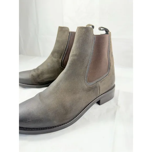 THURSDAY BOOT CO Duchess Ankle Boots Suede Leather Sz. 9.5