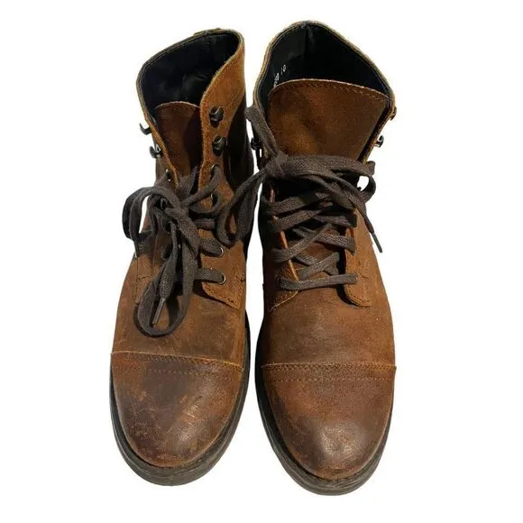 Thursday Boot Company Men's Brown Lace Up Leather Boots Size 7