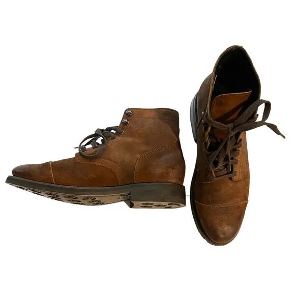Thursday Boot Company Men's Brown Lace Up Leather Boots Size 7