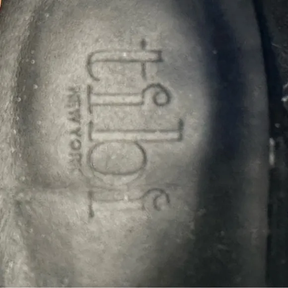 Tibi Billie Lizard Embossed Leather Ankle Shoes. Size 6.5