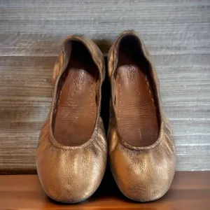 Tieks rare color vintage gold 8M good condition Limited edition