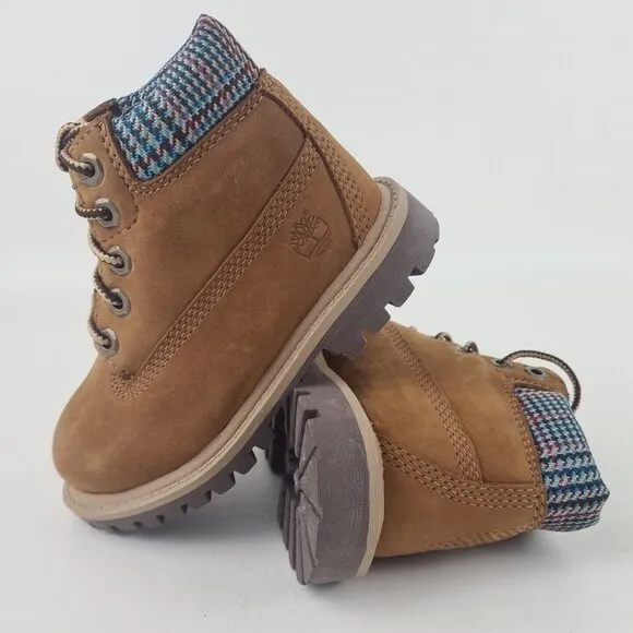 Timberland 6 IN Premium Waterproof Toddler Boots Brown Leather