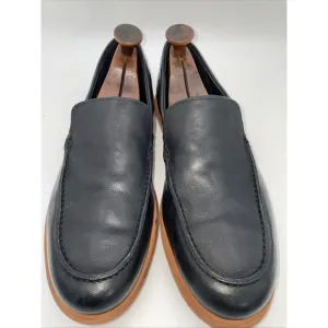 Timberland Boot Co. Venetian Black Leather Shoes Mens Sz 10 Slip On Loafers
