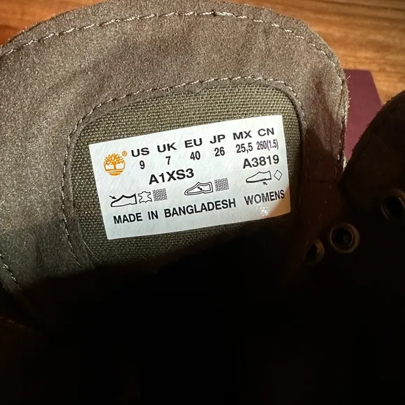 Timberland Boots Suede dark Taupe