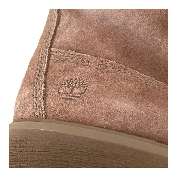 Timberland Carnaby Cool 6” Taupe Suede Boots 7.5
