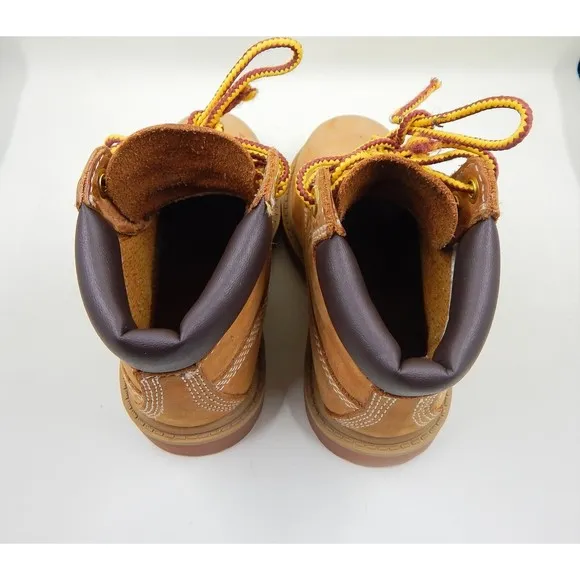 Timberland Classic Boots Boys Toddler SZ 7 Wheat Brown Primaloft 12809