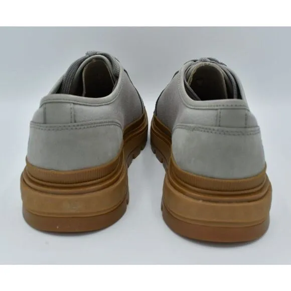 Timberland Womens Sz 10 Ray City EK  Grey Canvas Oxford Platform Shoes Sneakers