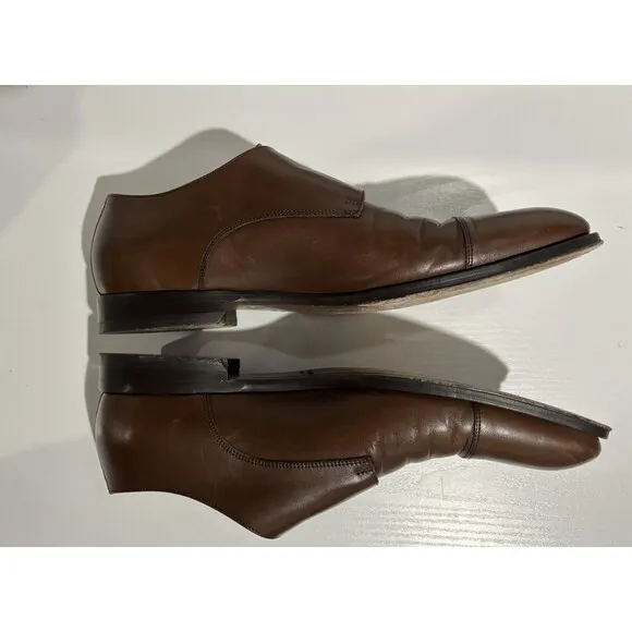 To Boot New York Adam Derrick Double Monk Strap Dress Shoes Size 9 Made In Italy