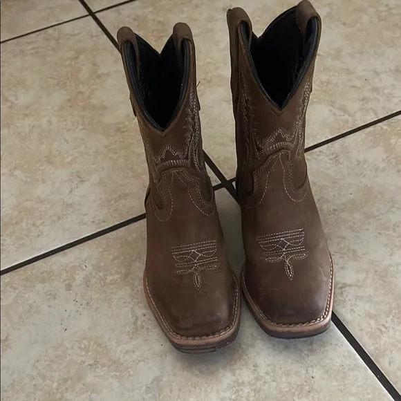 Toddler Brown Cowboy Boots