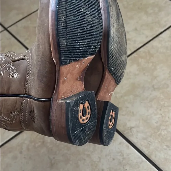 Toddler Brown Cowboy Boots