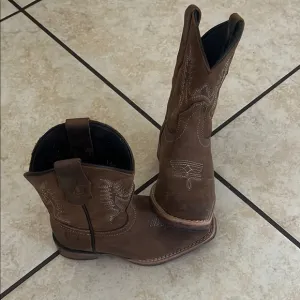 Toddler Brown Cowboy Boots