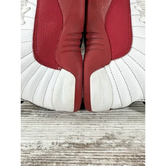 Toddler Nike Air Jordan 12 Retro 'Cherry' Red/White Sneakers Sz 12C