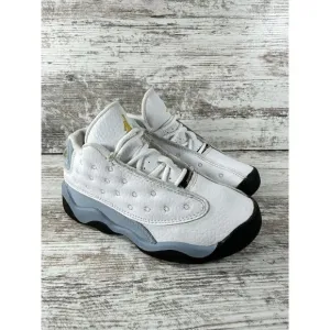Toddler Nike Air Jordan 13 Retro White/Blue Sneakers Sz 9C Athletic