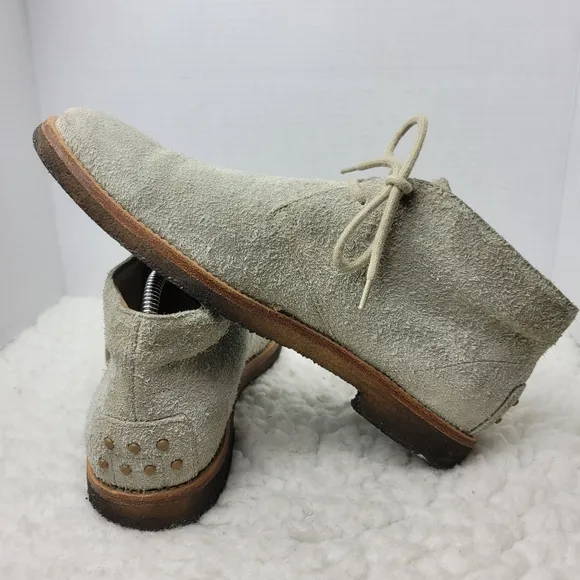 Tod’s Men's Chukka Boots Size 8 Tan Suede Leather