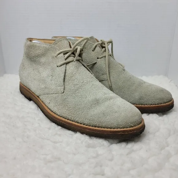 Tod’s Men's Chukka Boots Size 8 Tan Suede Leather