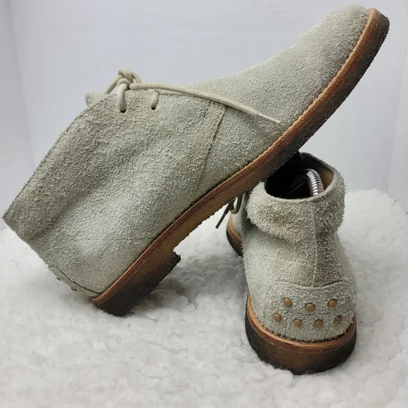 Tod’s Men's Chukka Boots Size 8 Tan Suede Leather