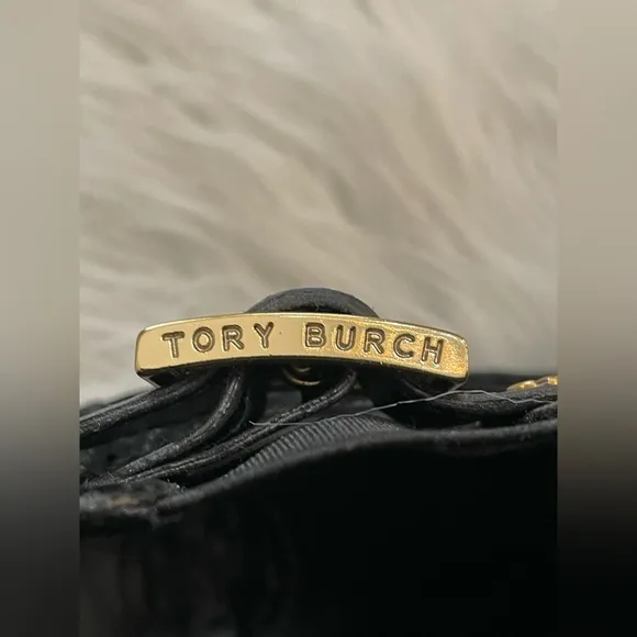 Tory‎ Burch Adrienne Wedge Booties in Black Suede Size 6