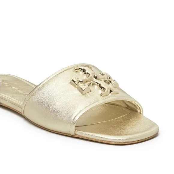 Tory Burch Eleanor Gold Women's Slide Sandals