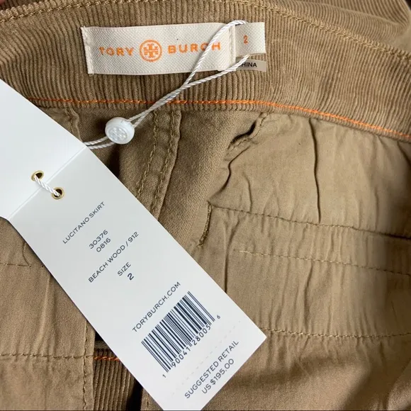 Tory Burch • Lucitano Corduroy Skirt