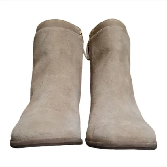 Tory Burch Sofia Suede Sand Ankle boots