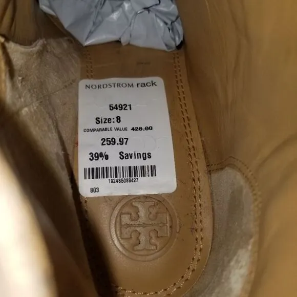 Tory Burch Sofia Suede Sand Ankle boots