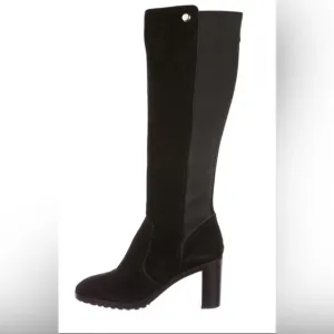 Tory Burch Sullivan  Suede Stret  Knee High Boots