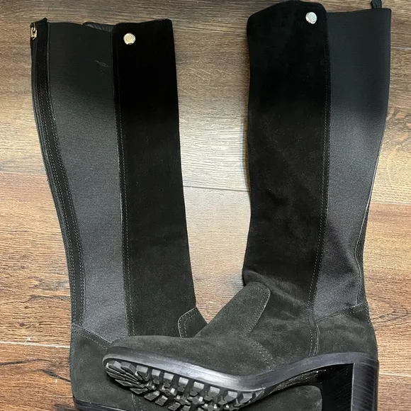 Tory Burch Sullivan  Suede Stret  Knee High Boots