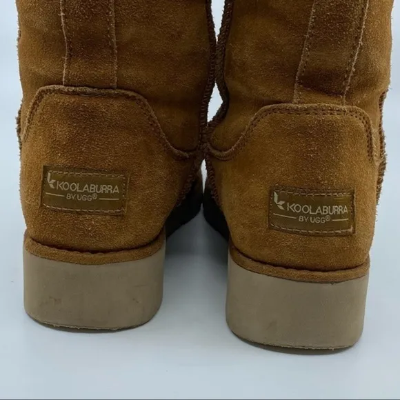 UGG 6 Koolaburra‎ Chestnut Classic Short Leather Boots