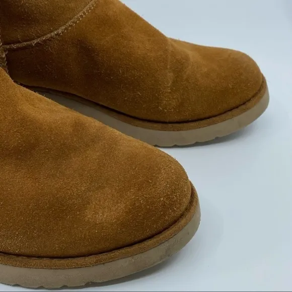 UGG 6 Koolaburra‎ Chestnut Classic Short Leather Boots