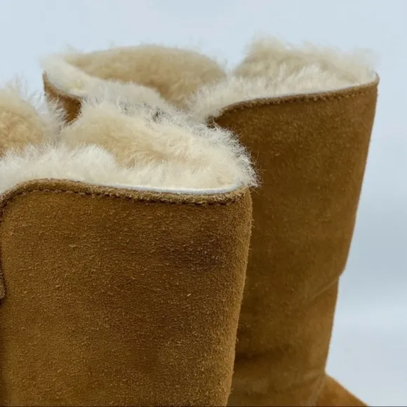 UGG 6 Koolaburra‎ Chestnut Classic Short Leather Boots